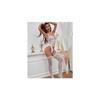 White Lycra Fancy Body Stocking
