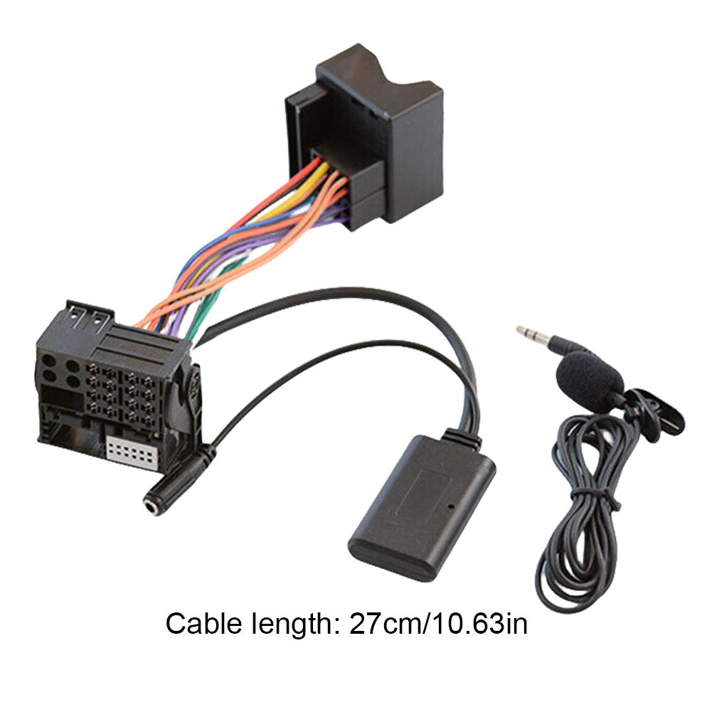 Car Bluetooth-Compatible AUX Cable AUX IN Radio Stereo Harness Adapter Audio MP3 Music Adapter for Mercedes-Benz W169 W245 W203