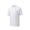 Iconic Lifestyle Series Short Sleeve Polo Shirt Men Tops Snow-White 152628114-1