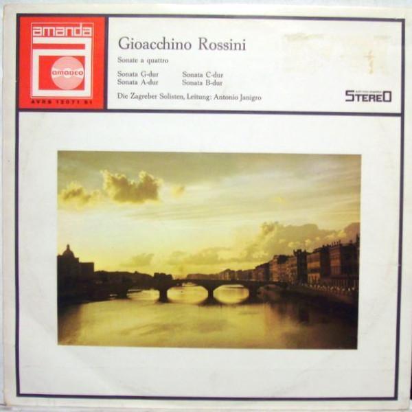 LP Record ZAGREBAČKI SOLISTI , LEITUNG: ANTON - Sonate A Quattro AVRS12071ST Amadeo Austria Classical Used