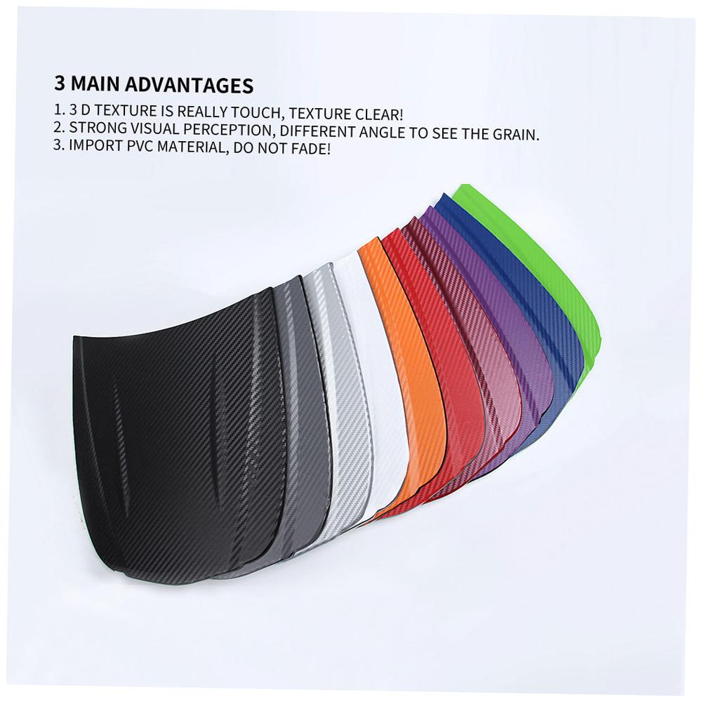 Waterproof Car Stickers 3D Car Carbon Film Sheet Wrap Roll Auto Car Decor Sticker Paper Car Styling