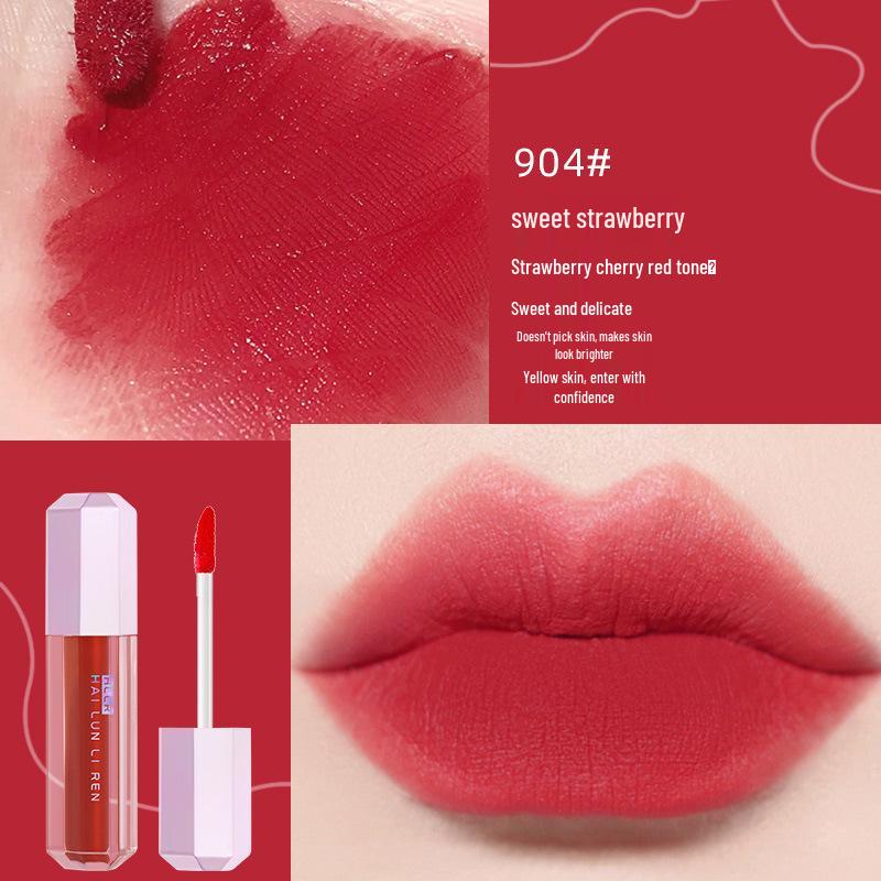 Pink Diamond Velvet Matte Lip Glaze - Feuchtigkeitsspendend, Aufhellend, Erfrischend, Langanhaltend, Nicht klebrig, Budgetfreundliche Lippenfarbe.