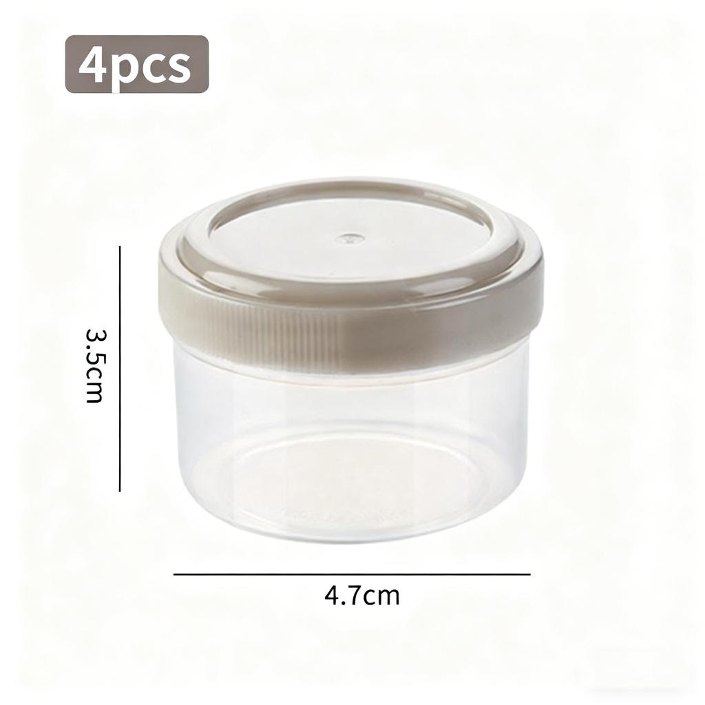 Mini Portable Seasoning Squeeze Bottles for Jam Sauces and Barbecue Seasonings Airtight Lids Kitchen Storage Kitchen Tool