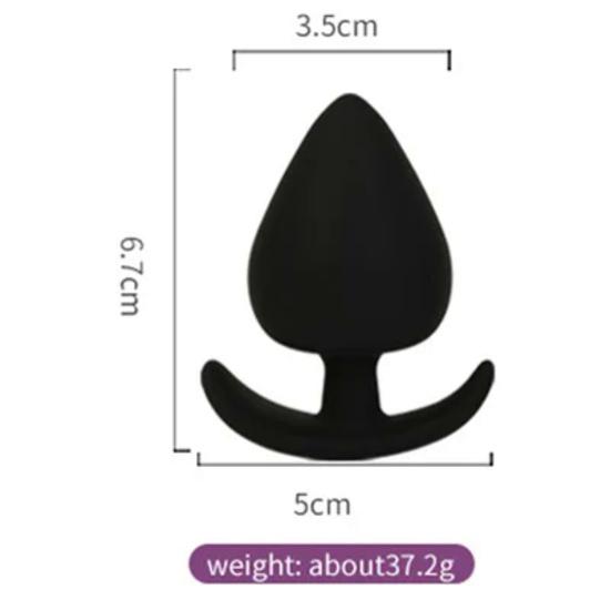 Silicone Mushroom Head Anal Plug Wearable Butt Plug Stimulation Anus Masturbator G Spot Massage Dildo Bdsm Sex Toy for Man Women