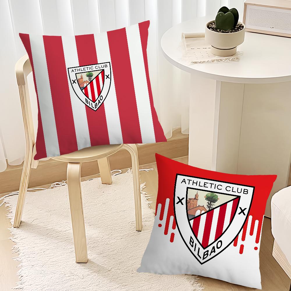 A-Athletic Club Football Cushion Cover Cushion Room Bedroom Headboard Sofa Living Backrest Nap Time Pillow Case