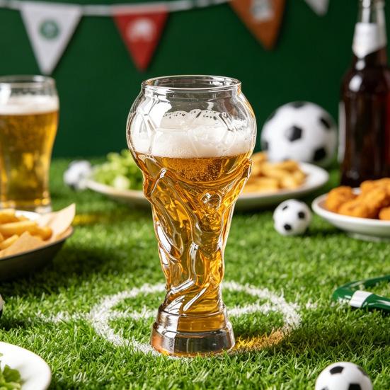 Tazza Birra Trofeo Calcio Resina Acciaio Inossidabile Tazza Birra 400ml Grande Capacità Bicchieri