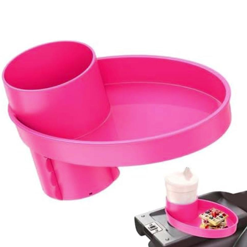 Car Snack Tray Storage Rack Sundries Tray Car Water Cup Holder Box Drink Rack Safety Seat Snack Shelf Automotive Interior