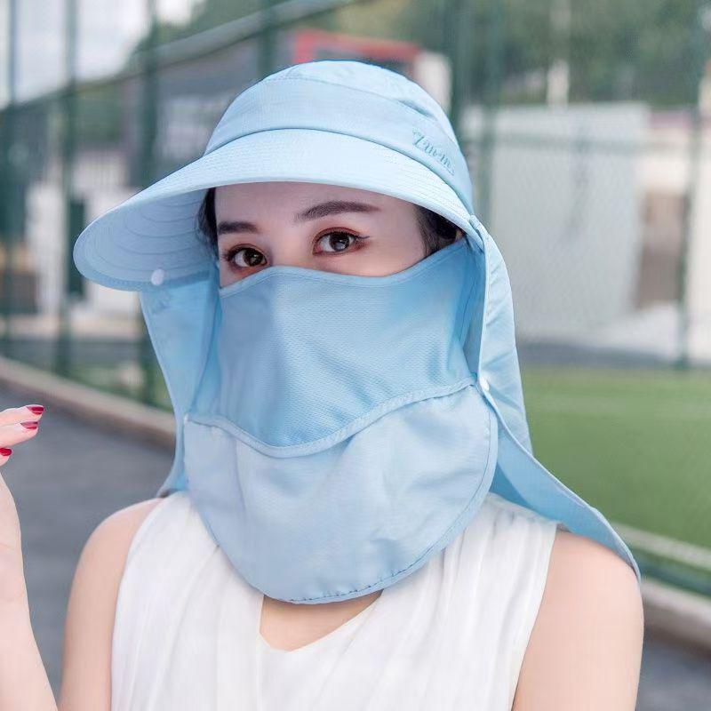 Women's Outdoor UV Protection Hiking Hat with Neck Shield