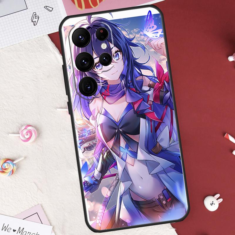 Seele Honkai Star Rail Case For Samsung Galaxy S24 FE S20 FE S21 S22 S23 S25 S26 Ultra S10 Plus S25 FE Cover Shell