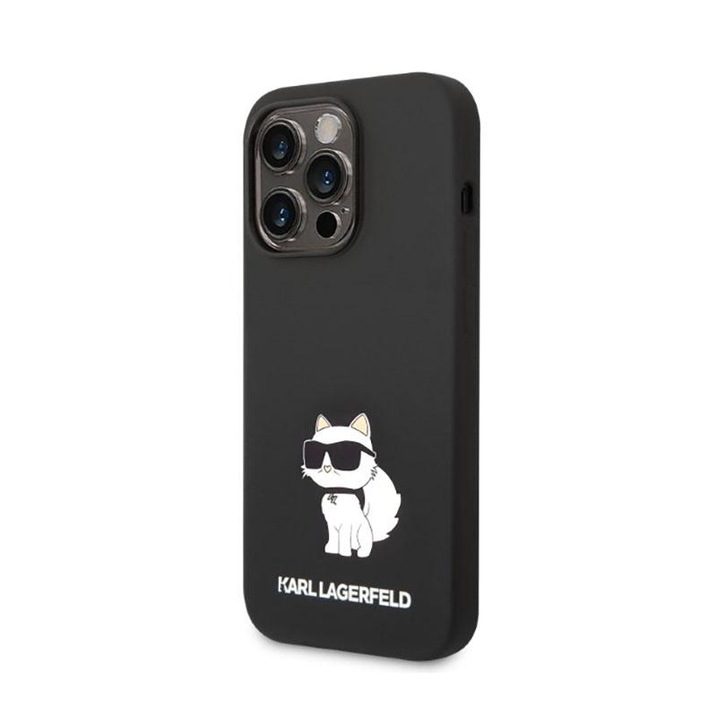 Karl Lagerfeld Silicone Nft Choupette - Etui Iphone 14 Pro Max (Czarny)