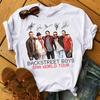 Nyári Backstreet Boys pólók Rock Band Rövid ujjú Rock Női Utcai Trend Pop Alkalmi Harajuku Grafikus Női Pólók