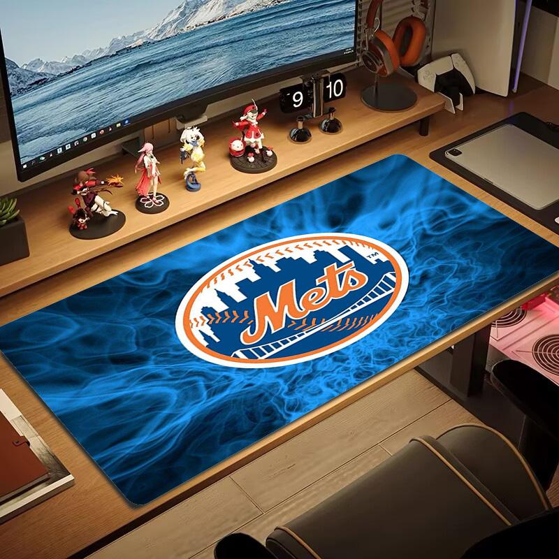 New York Mets Color Mouse Pad Large Gaming Table Cushion Non-slip Laptop Tablet Big Mousepad XXL Mat Mini PC Playmat With Lock edge