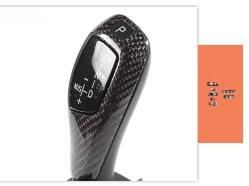 BMW Carbon Fiber Gear Shift Knob Cover - Chicken Leg Design