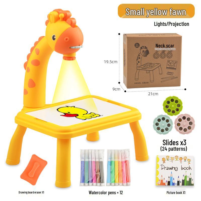 Детская проекционная доска для рисования каракулями: Научное образование, Пазл, Магнитная игрушка для письма