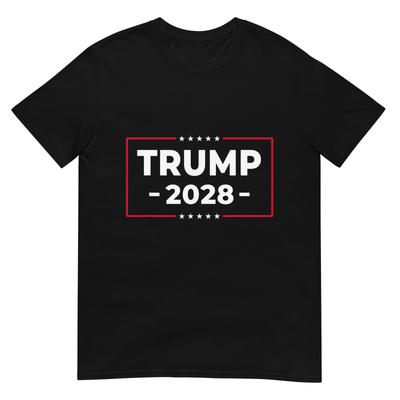 Donald Trump 2028 Präsident Amerikanische Flagge Pro Trump Vintage T-Shirt
