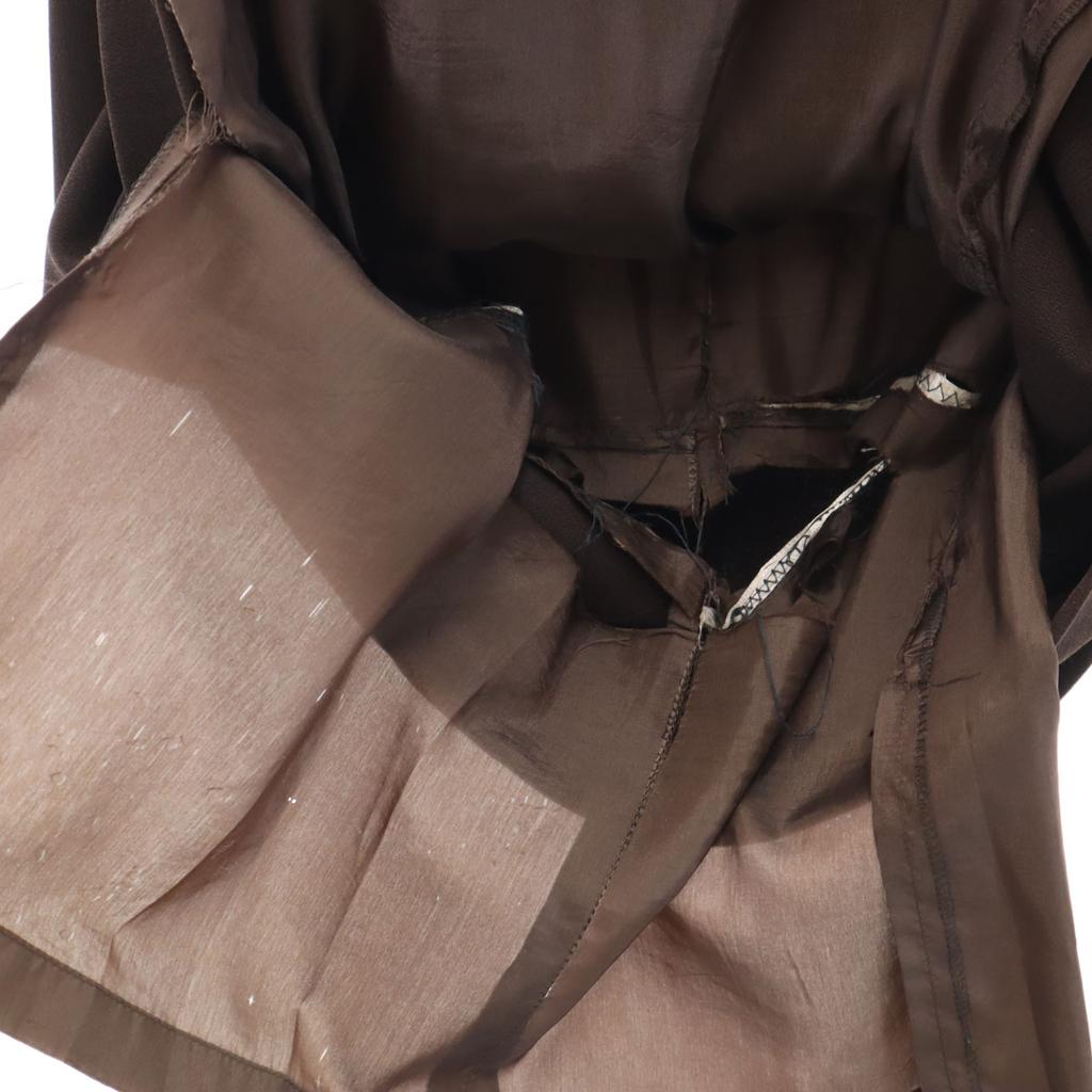 CELINE Made in France Mimole length Tight Skirt 38 Brown Women Used