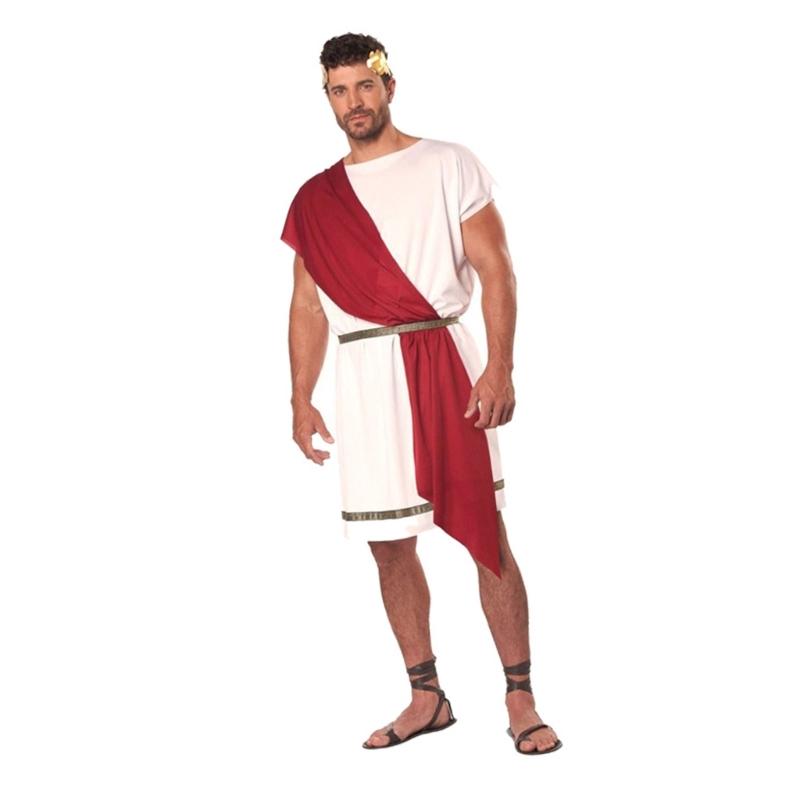 Comfortable Arabian Toga Costume For Halloween Role Play Party With Breathable Fabric And Design