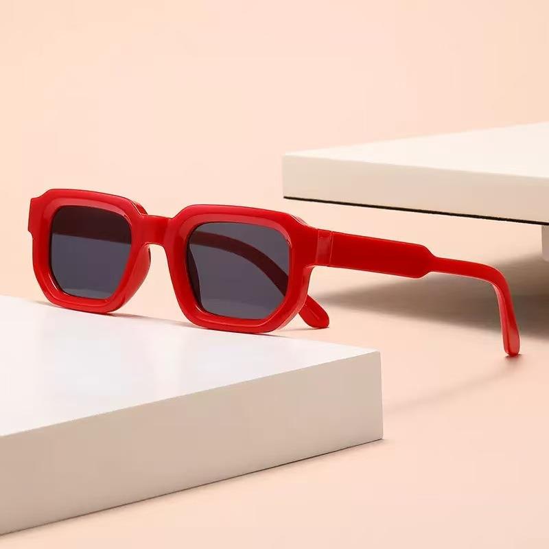 Women Fashion Square Small Frame Myopia Glasses Retro New Style Simple and High-end Stylish Near Sight Sunglasses Minus Diopter