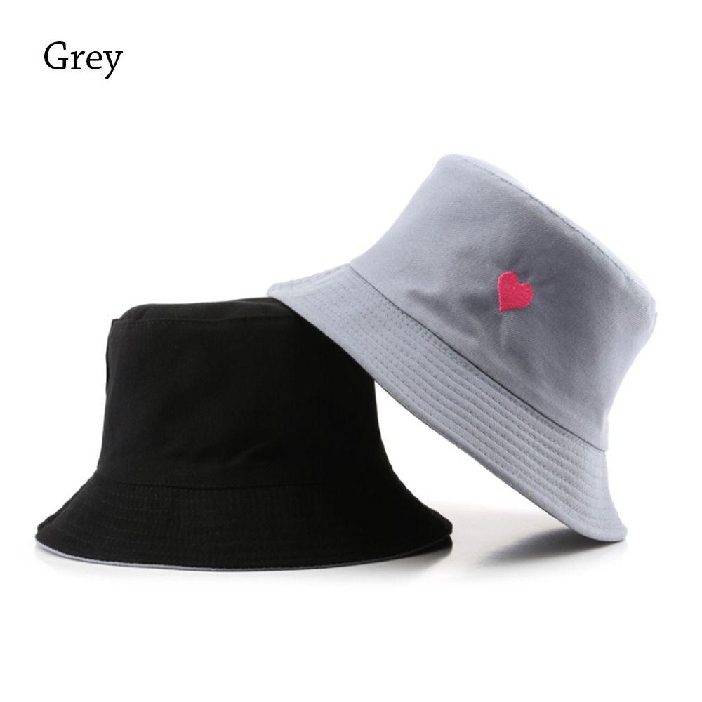 New Double-Sided Bucket Hat Women Men Beach Anti-UV Sun Hat Wide Brim Visors Foldable Portable Summer Fisherman Panama Cap