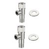 1pcs Durable and Easy To Install Leak Design for Home Use Angle Valves for Water Heaters Thickened Hot Cold Conversion Valves