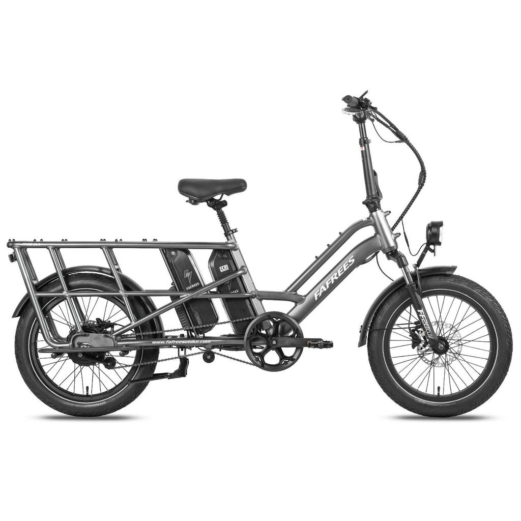 Fafrees FF20 CUV Longtail Electric Bike, 12 Ah X 2 Batteries, 250W
