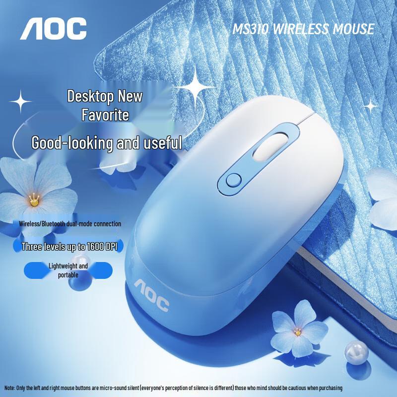 AOC MS310 Silent Wireless Office Mouse