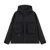 Jackets for Men and Women, Outdoor Workwear Style Jackets, Windbreakers, Hooded Japanese Style, Versatile and Wear-resistant