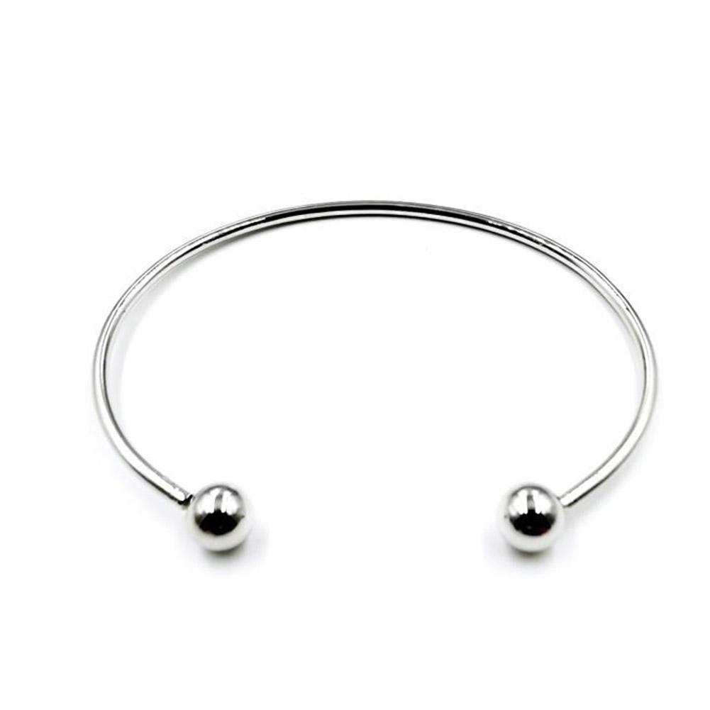 Блестящий Простой Чесночный Браслет Корейское Кольцо Браслет