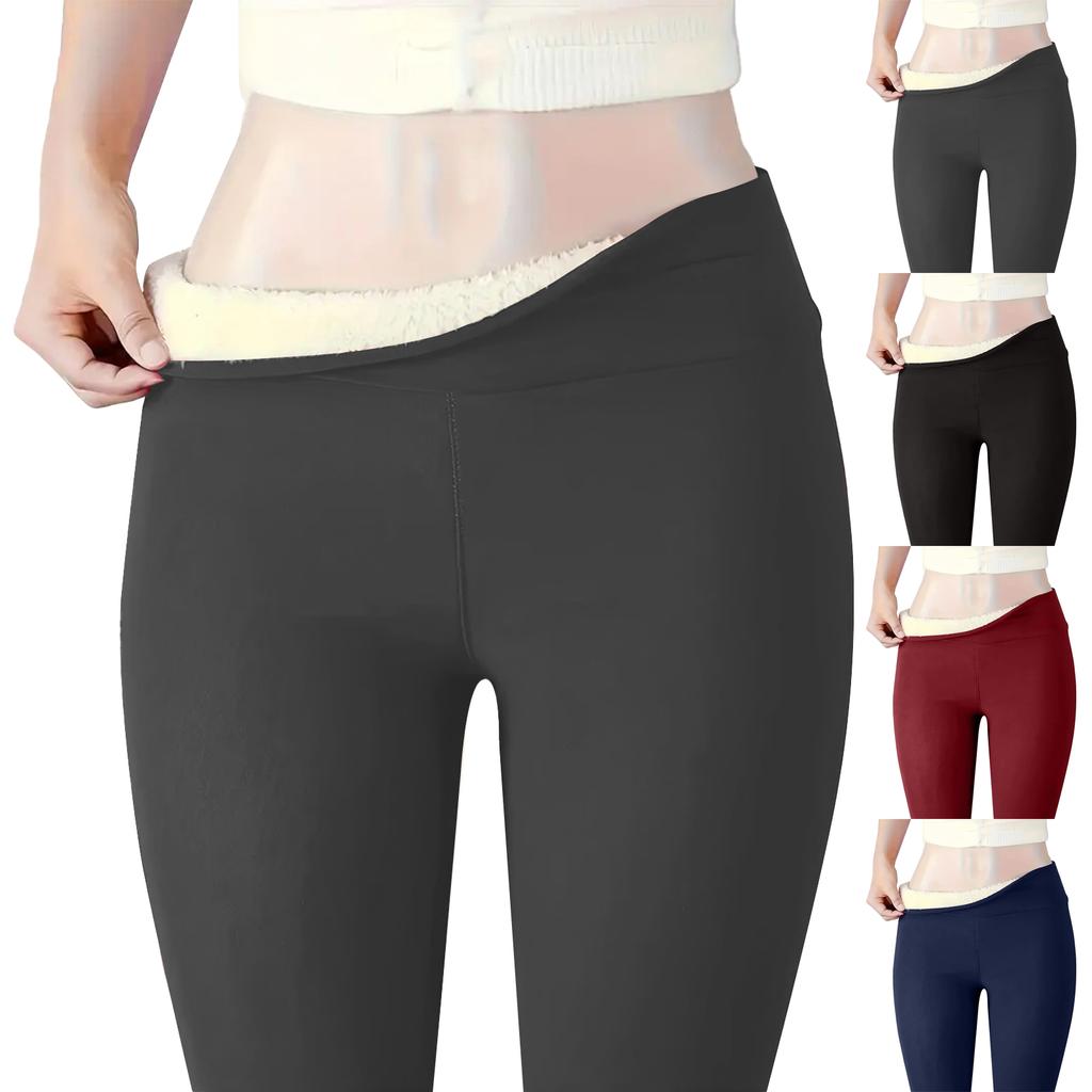 Women's Fleece Lined Thickened Warm Base Leggings