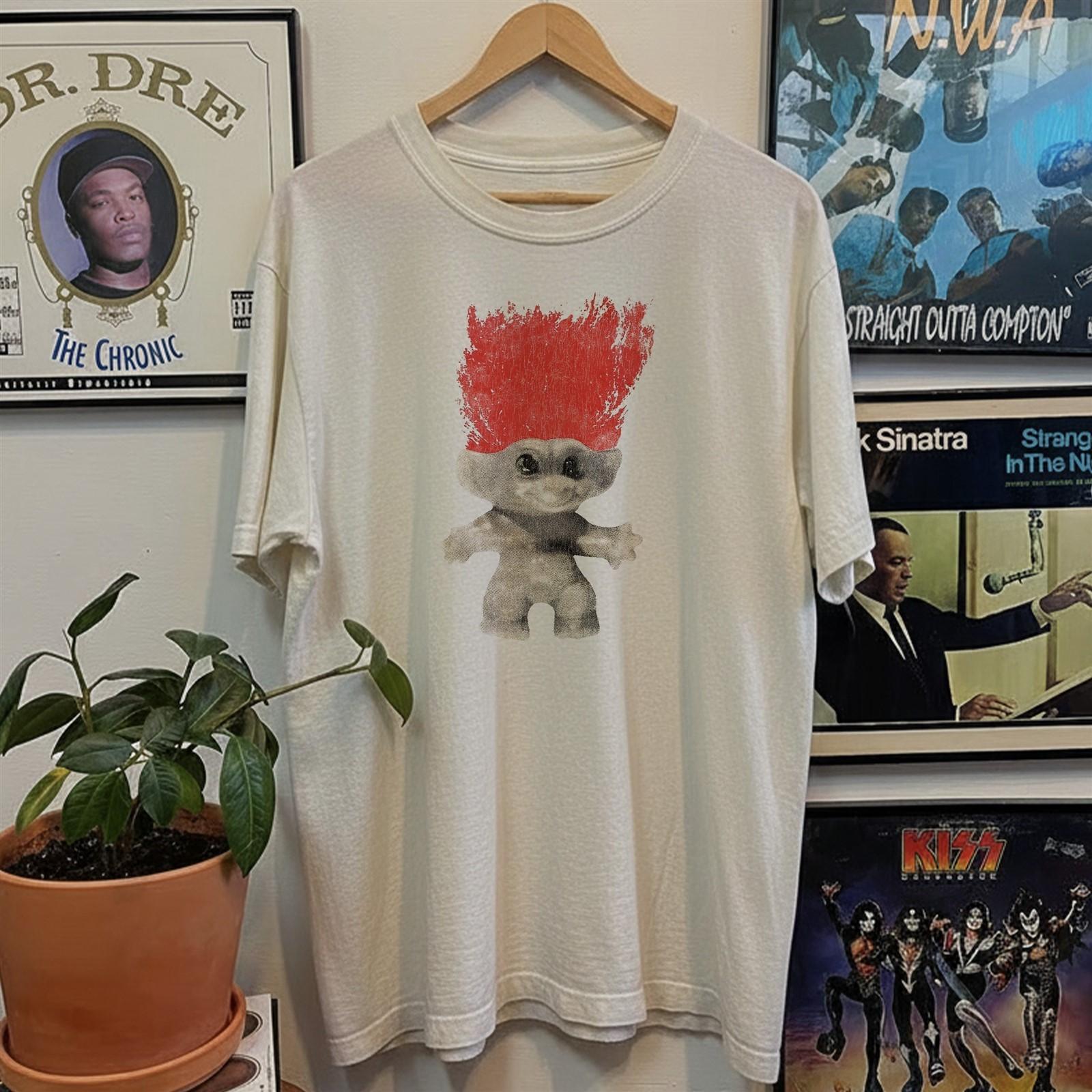 Troll Doll Aged T-Shirt White M M