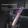 Black Rectangular Magnetic Phone Holder Sticker for Car