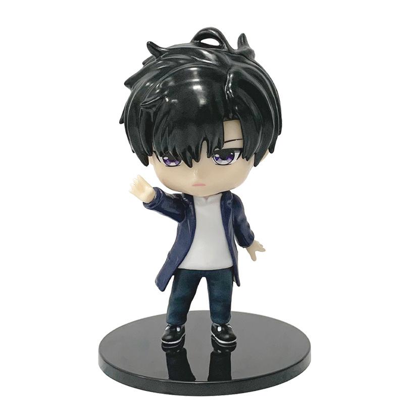 10CM Anime solo leveling Figure Sung Jin Woo Animated Edition ESPRESTO Excite Motions-1 Battle Scene OB11 Model Toy Doll PVC
