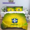 CBF Pattern Bedding Quilt Set  Home Decoration  Gift (1 * duvet cover + 2 * pillowcase  without core)
