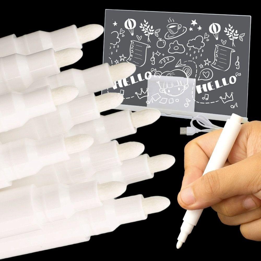 1/10Pcs Acrylic Ink Marker Pens Hard Soft Nibs Handbook Card Pen Student Stationery