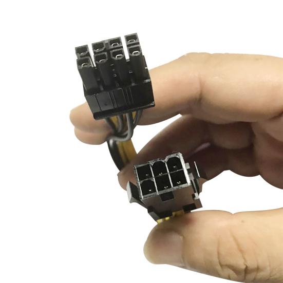 Cablu prelungitor convertor 6 pini la 8 pini Alimentare PCI-E pentru placă video grafică