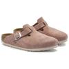 Boston Birkenstock Soft Footbed Suede 'Pink Clay' Women's 1023279