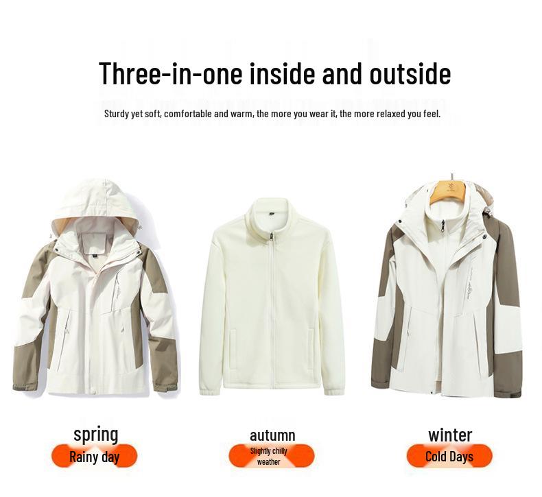 2026 Men's Waterproof/Windproof Outdoor Climbing Jacket – Trendy, High-Quality Workwear