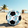 Pallone da Calcio Messi Colorato Per Tutte le Età Cucito a Macchina PVC Pronto per la Competizione Resistente Alto Rimbalzo.TAGLIA5