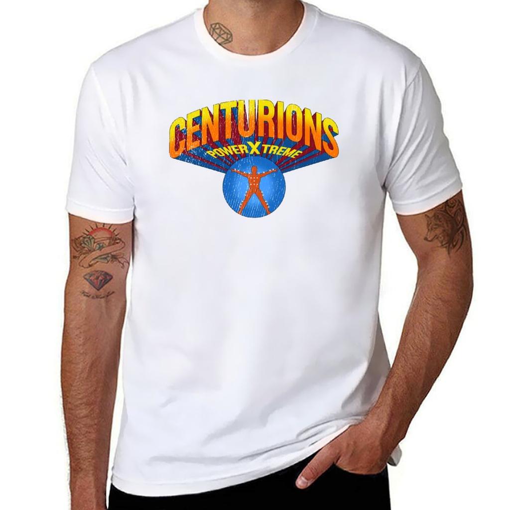 Zenturionen? Power Xtreme 80s T-Shirt Klassisches Basic Lässiges T-Shirt