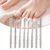 8pcs Stainless Steel Foot File Dead Skin Horny Remover Foot Callus Shaver Pedicure Tool Set