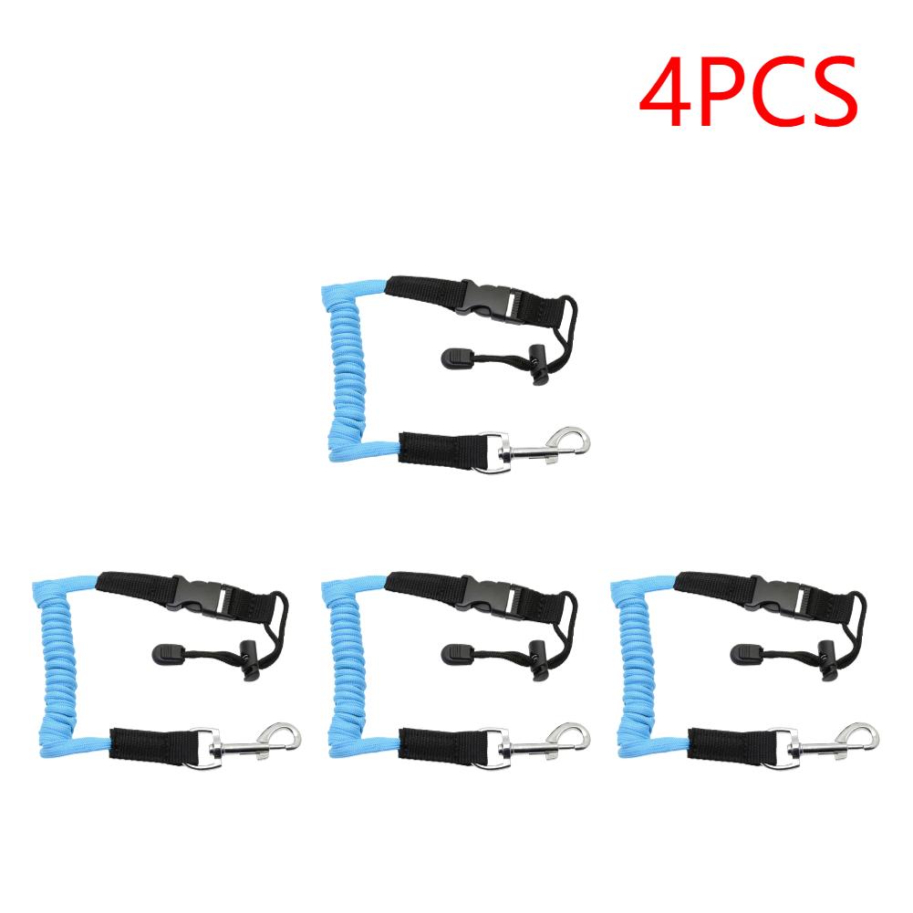 Smycz do wiosła kajakowego Linka zapobiegająca zgubieniu Regulowany uchwyt na wędkę zabezpieczający Linka Szybkie zwalnianie Surfing Spiralna linka do kajakarstwa kanadyjkowego