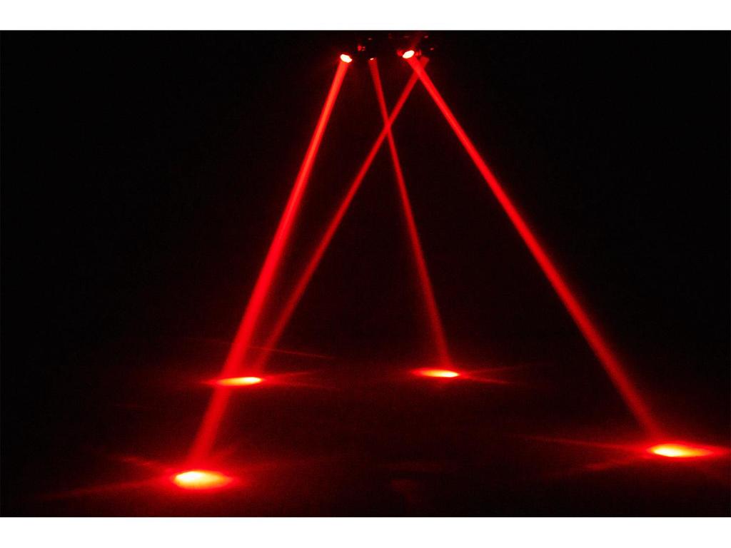 Rotating Beam DJ Light: Four-Head Effect for KTV & Stage