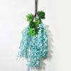 12pcs Long Branches Simulated Wisteria Hanging Trailing Flower String Silk Flower  Garland Display