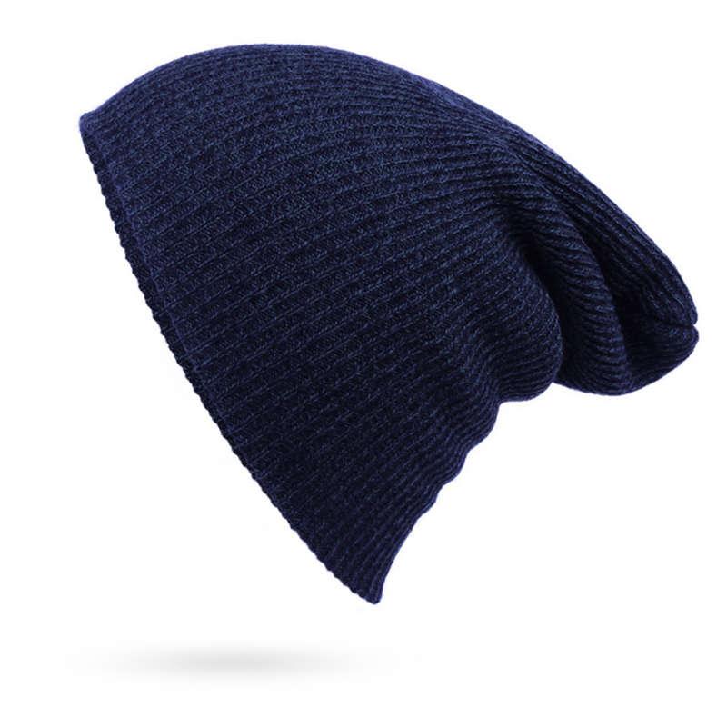 Winter Beanies Knitted Hat Warm Caps Baggy Winter Hats Skullies & Beanies
