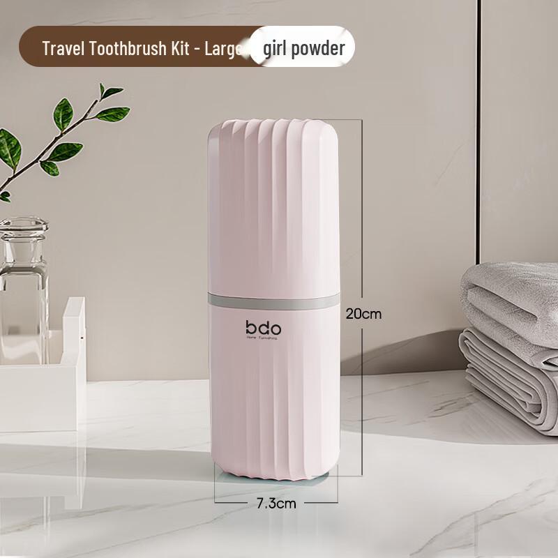 Portable Travel Wash & Toothbrush Set