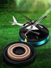 Solar Powered Rotating Helicopter Car Mounted Ornament Aromatherapy