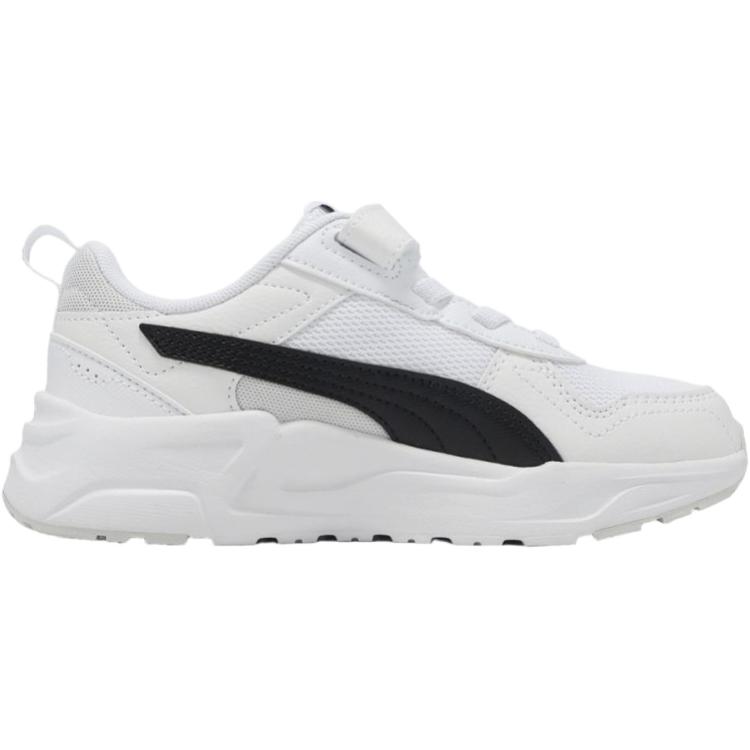 Puma Trinity 2 LT AC+ PS White Black Kids Sneakers 403704-01
