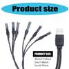 USB Power Boot Cable 3A 6 Port FPC Power Supply Test Cable Test Boot Line Motherboard Repair for 15 14 13 12