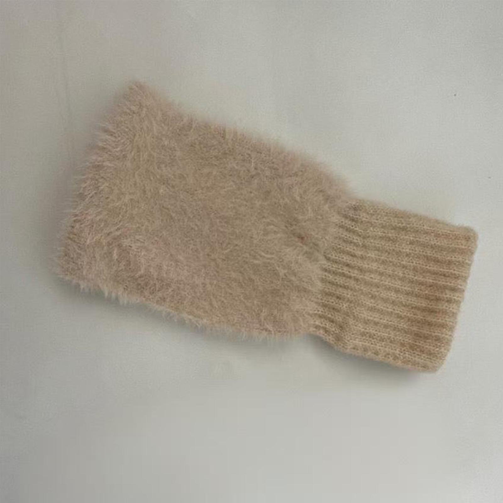 Women s Winter Fingerless Golves, Arm Warmth Fingerless Sleeves One Size