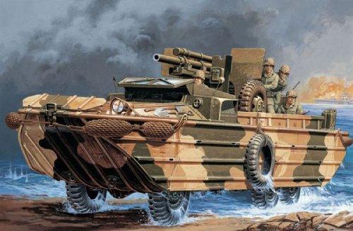 

Tamiya Italeri 6429 DUKW 105-мм гаубица пластиковая модель 1/35